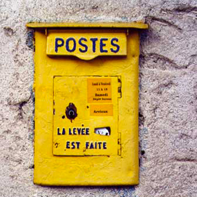 Exposition-installation «Échange postal» / 2008