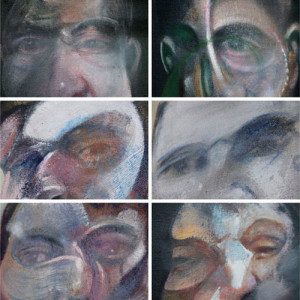 Panneau d'association photographique - Les regards de Francis Bacon